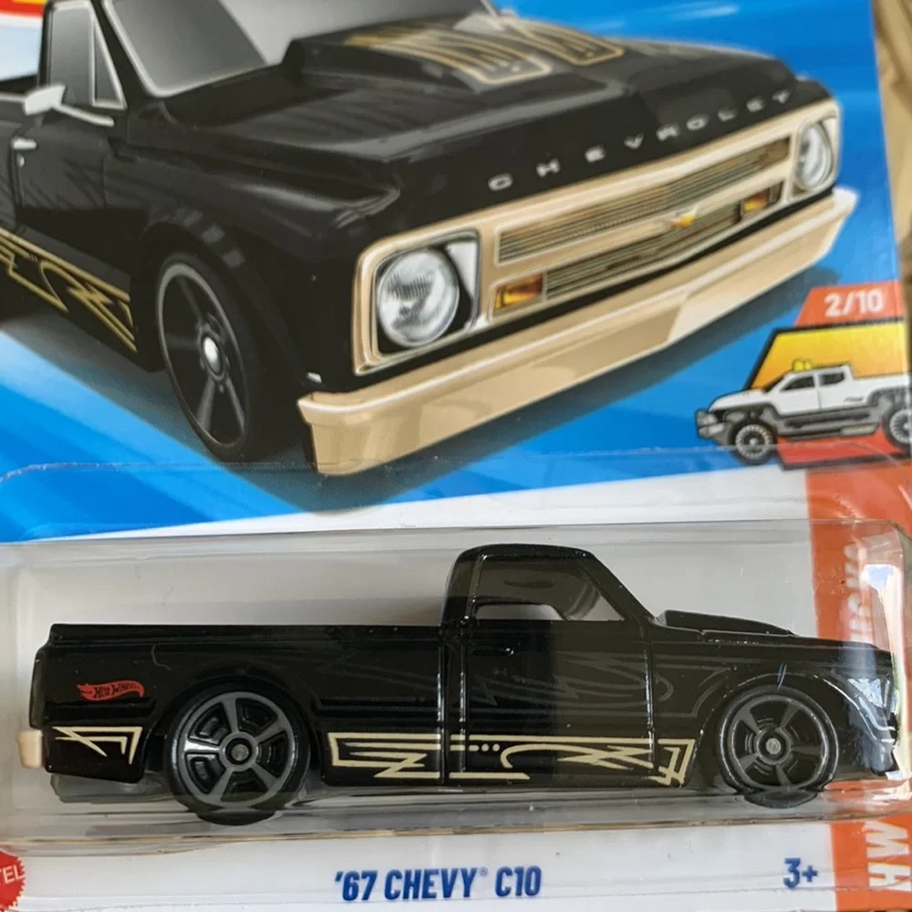 1967 Chevy C10 Pick Up Hot Truck Hot Wheels Chevrolet Hotwheels Low Rider 🆕2025